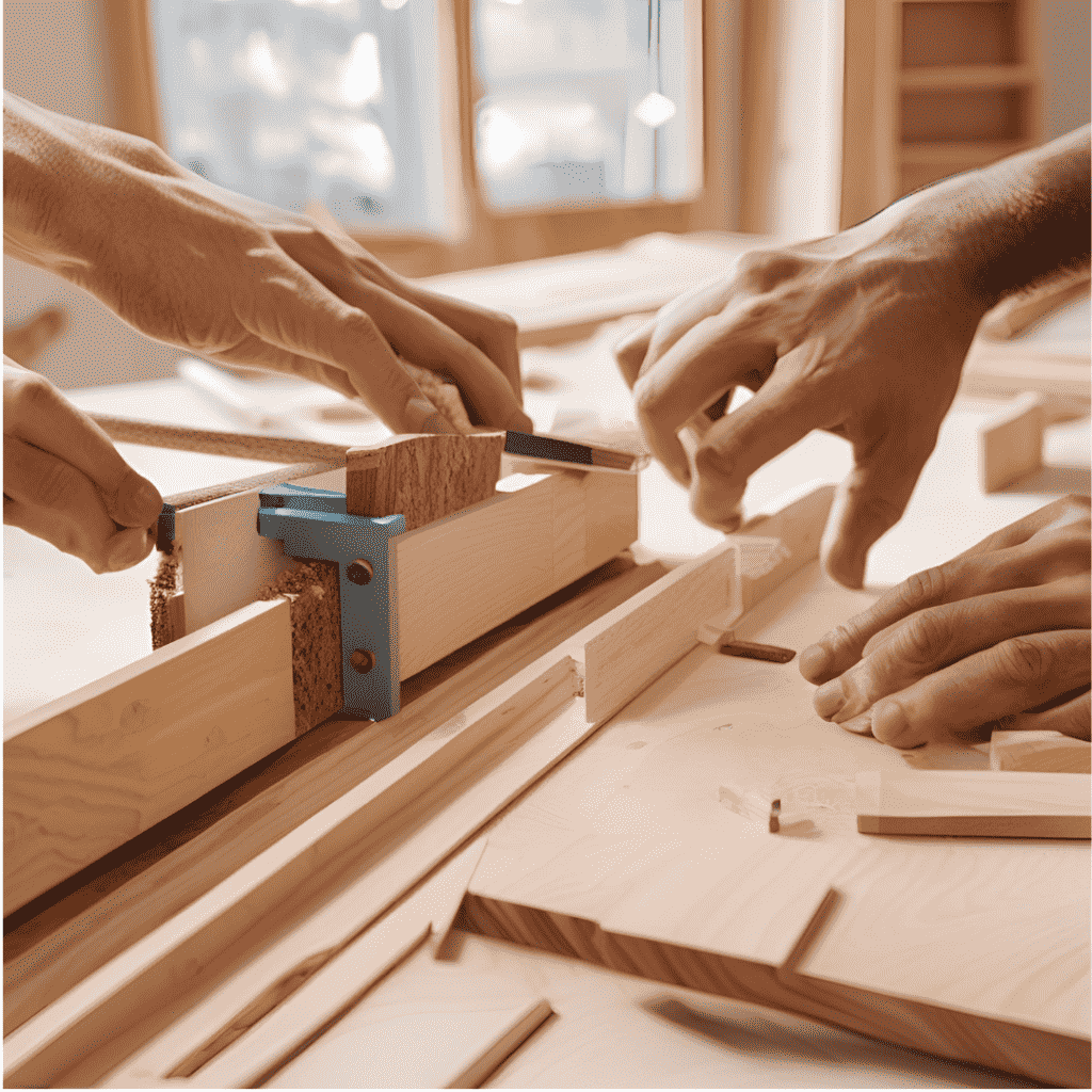 Customized modern carpentry work for 3 Bhk apartment design